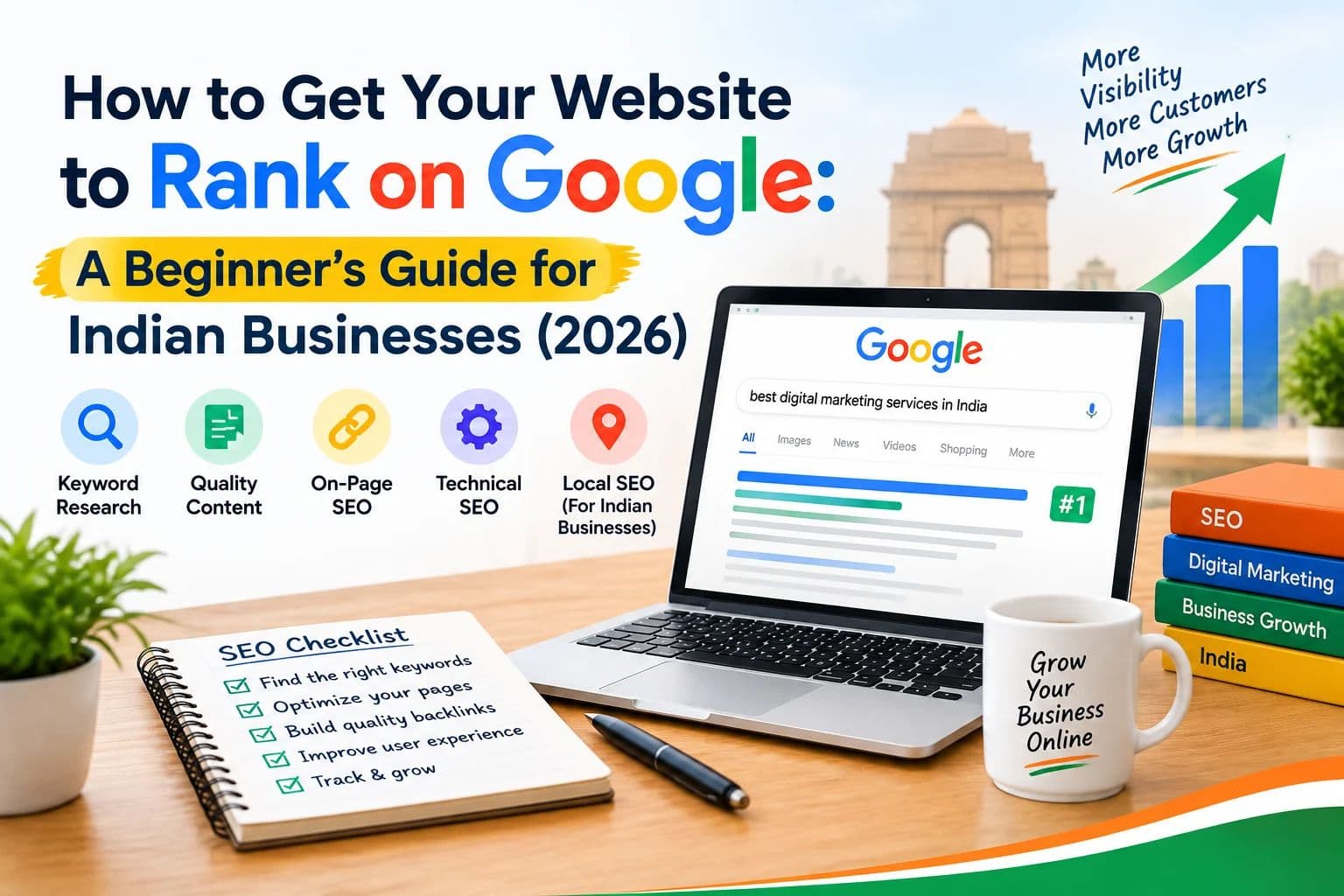 How to Get Your Website to Rank on Google: A Beginner's Guide for Indian Businesses (2026)