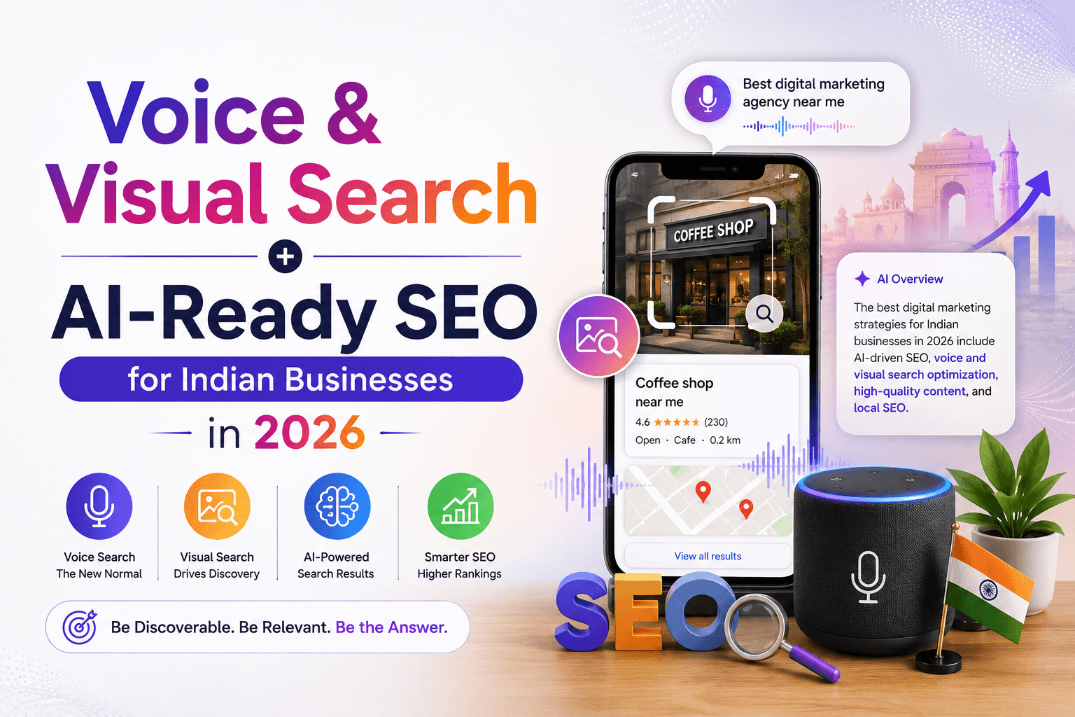 Voice & Visual Search + AI-Ready SEO for Indian Businesses in 2026