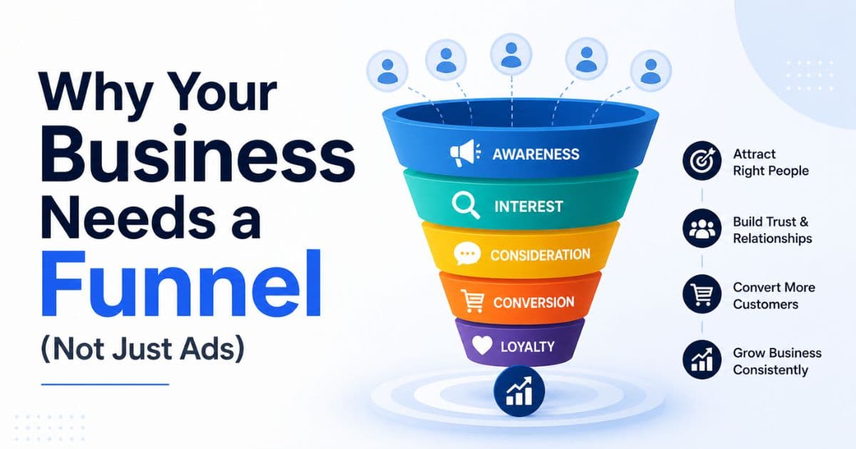 Why Your Business Needs a Funnel (Not Just Ads)