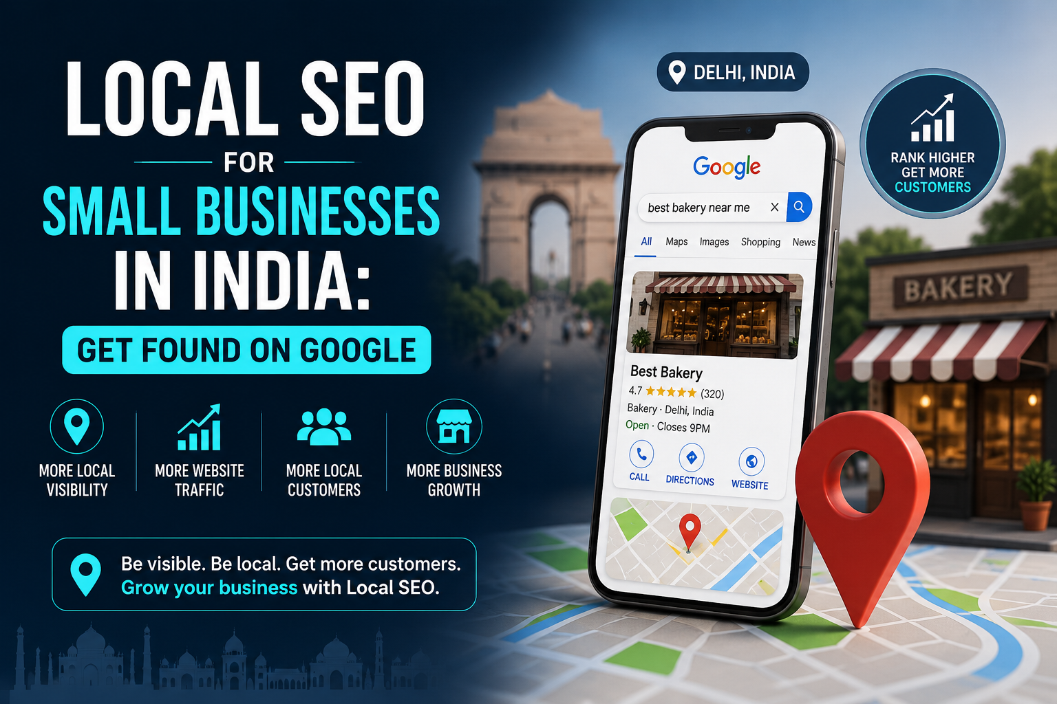 Local SEO for Small Businesses in India: Get Found on Google