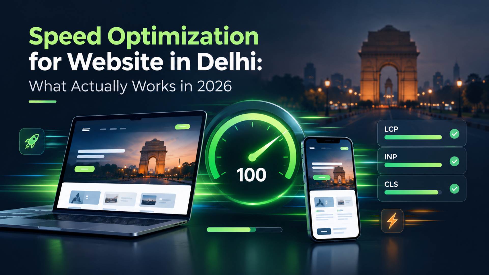 Speed Optimization for Website in Delhi: What Actually Works in 2026